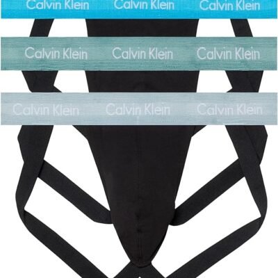 Calvin Klein Pack de 3 Jockstraps de Algodón Elástico