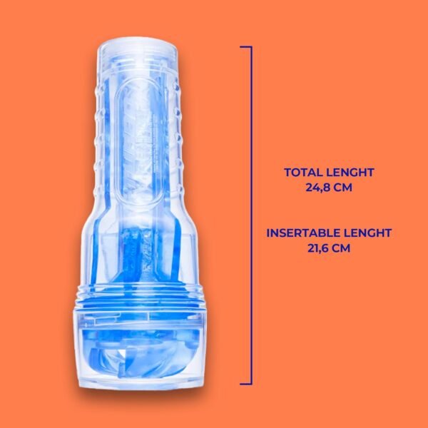 Fleshlight - Turbo Thrust Blue Ice - Masturbador Oral Masculino