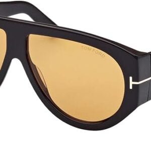 Tom Ford Gafas de Sol BRONSON FT 1044 Shiny Black-Brown hombre