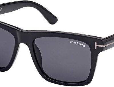 Tom Ford Gafas de Sol BUCKEY-02 FT 0906-N Shiny Black/Grey hombre
