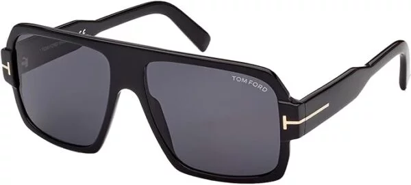 Tom Ford Gafas de Sol CAMDEN FT 0933 Shiny Black/Grey unisex