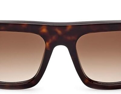 Tom Ford Gafas de Sol FAUSTO FT 0711 Dark Havana-Light Brown Shaded unisex