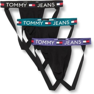 Tommy Jeans Pack de 3 Jockstraps Algodón Elástico