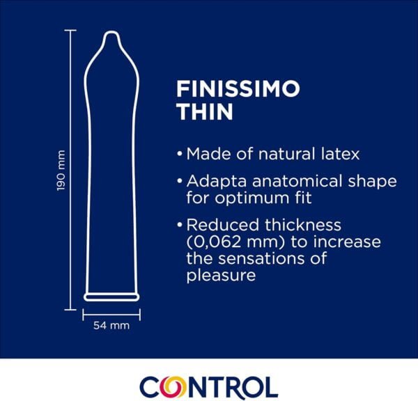 CONTROL Preservativos Finissimo Senso