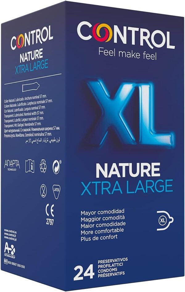 CONTROL Preservativos Nature XL