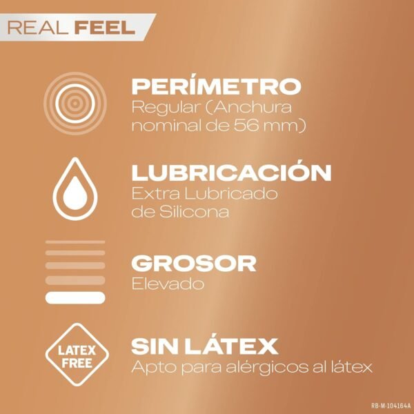 DUREX Pack Preservativos Sensitivo Suave + Sensitivo Contacto Total + Real Feel Sin Latex