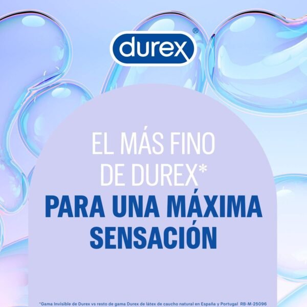 DUREX Preservativos Invisible Extra Lubricado