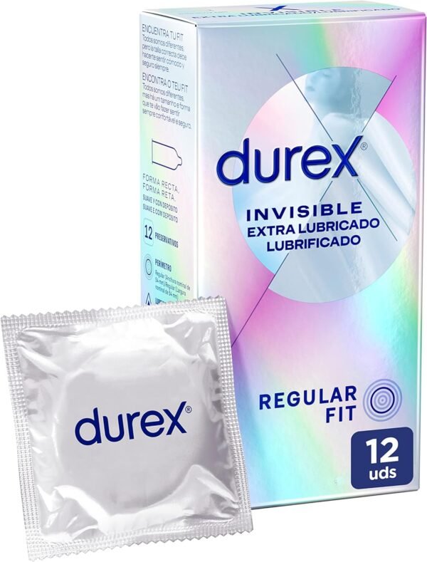 DUREX Preservativos Invisible Extra Lubricado