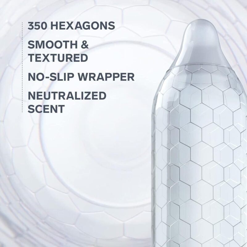 LELO HEX Original Condones Ultrafinos con Mayor Resistencia