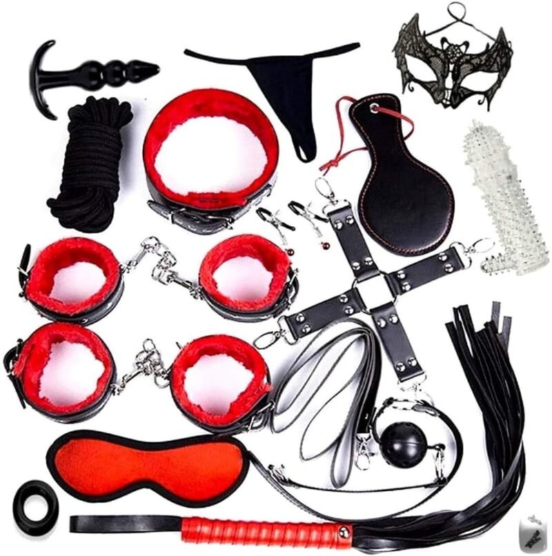 LOVONE Set de esclavitud más grande BDSM con 18 piezas - Imagen 5