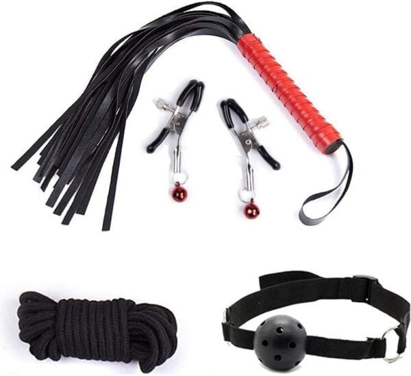 LOVONE Set de esclavitud más grande BDSM con 18 piezas