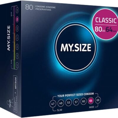 MY.SIZE Classic Condones Megapack 80 unidades