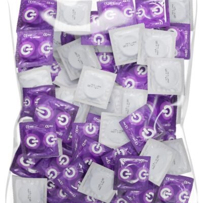 ON) Condones XXL Silicona Preservativos veganos Pack 100 unidades