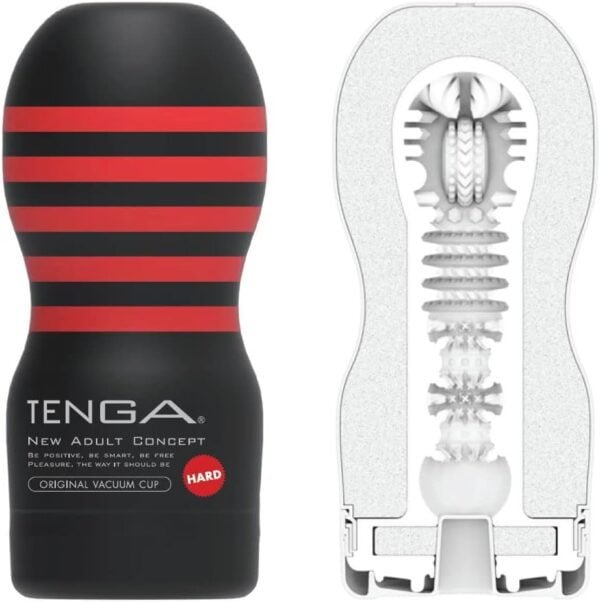 TENGA Original Vacuum Cup Strong Black Standard - Imagen 2