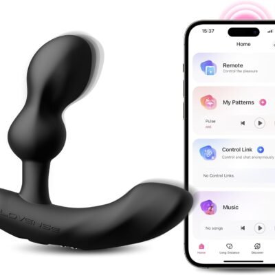 LOVENSE Edge 2 Estimulador de Próstata Patrones de Vibración Personalizados Ilimitados - Control App