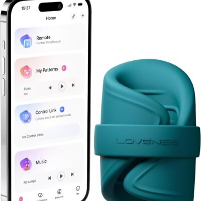 LOVENSE Gush Remoto Bluetooth de Larga Distancia con Sincronización de Música