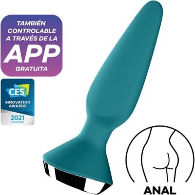 Satisfyer Plug-ilicious 1 Connect App - Color Turquesa