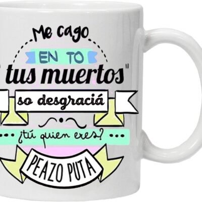 Taza La Veneno - me CAGO en to