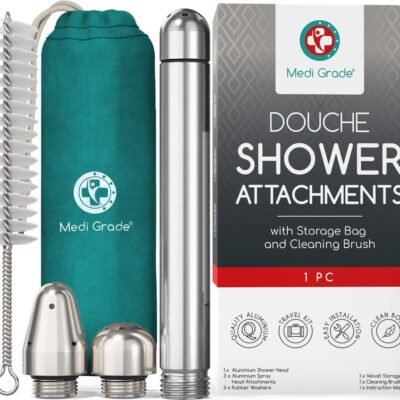 Medi Grade Enema - Cabezal de Ducha Kit Limpiador Intimo