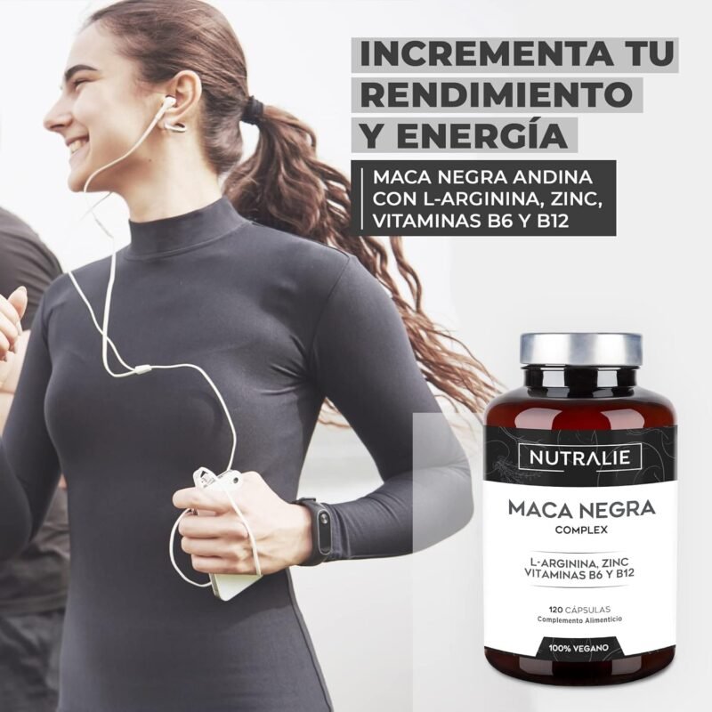 Maca Negra Andina 32.000mg - Potencia Energía y Rendimiento - [PREMIO 2021]