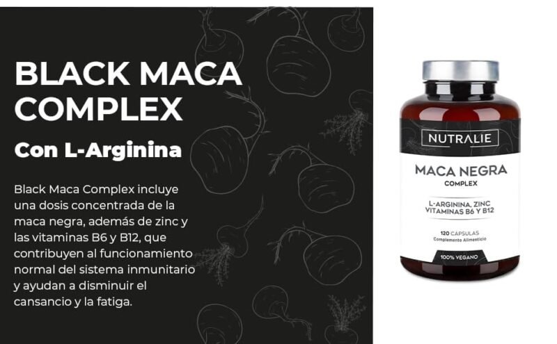 Maca Negra Andina 32.000mg - Potencia Energía y Rendimiento - [PREMIO 2021]