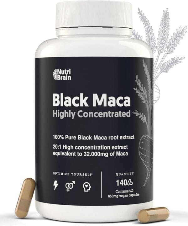 Maca Negra Peruana 100% Pura